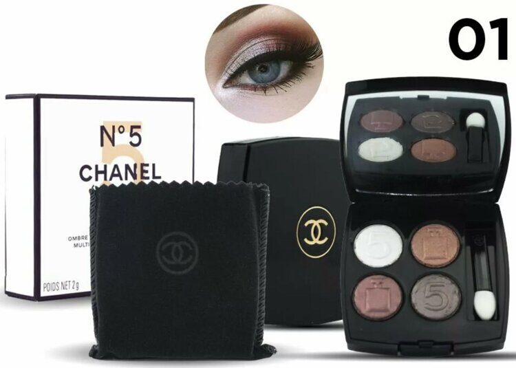 CHANEL Les 4 Ombres - Тени Шанель Тон 1