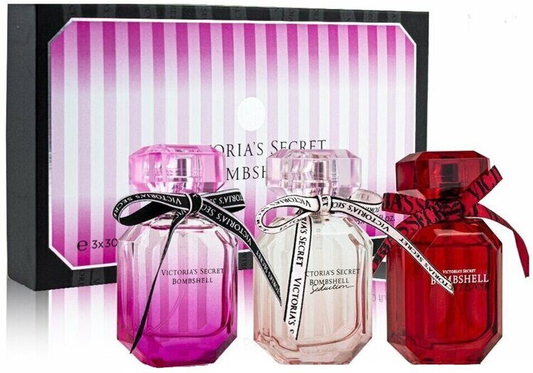 Victoria's Secret Bombshell Perfume Gift Set - 3*20 мл.