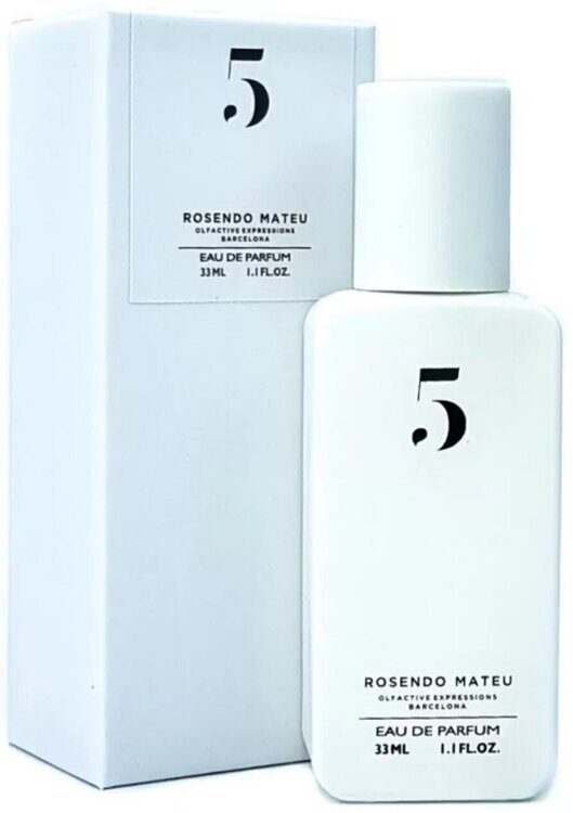 Rosendo Mateu №5 Floral, Amber, Sensual Musk - 33 мл.